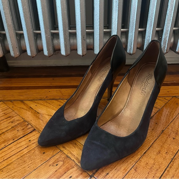Madewell Suede and Leather Pumps - Picture 5 of 6
